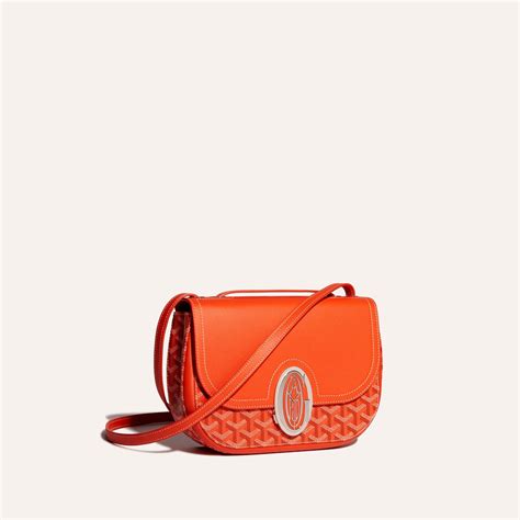 orange goyard crossbody bag|Goyard 233 bag price 2022.